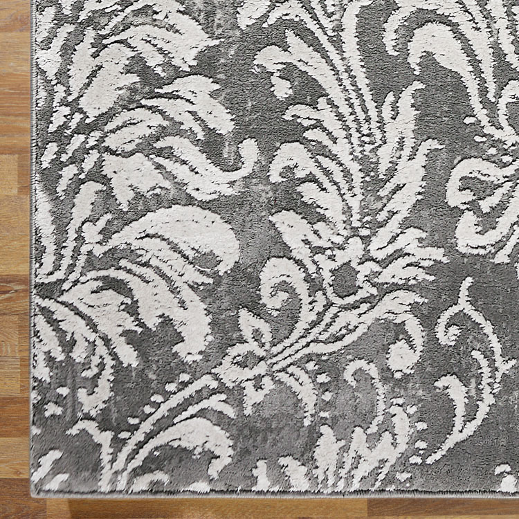 Saul Contemporary Floral Rug