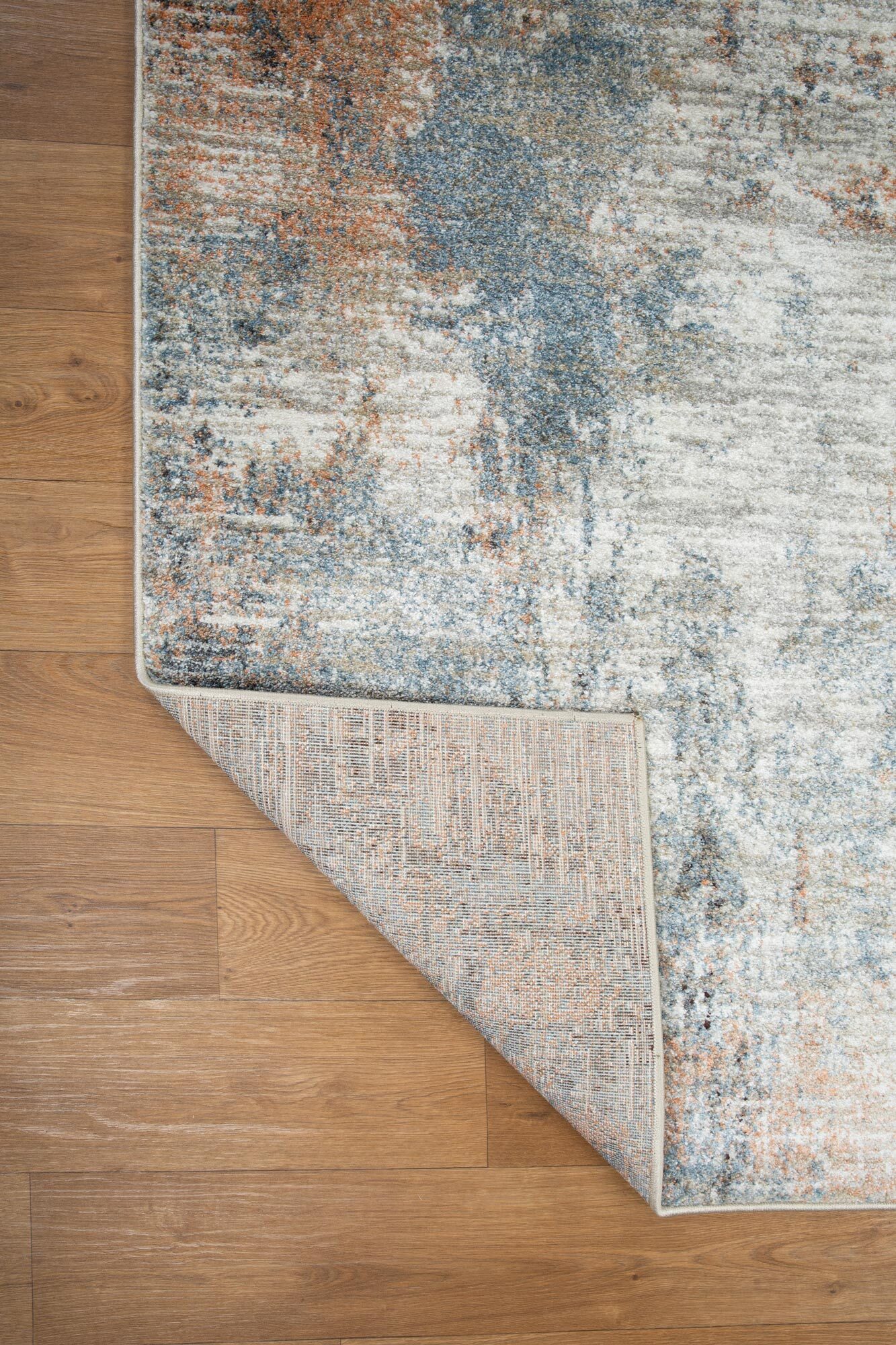 Vivid Contemporary Abstract Rug