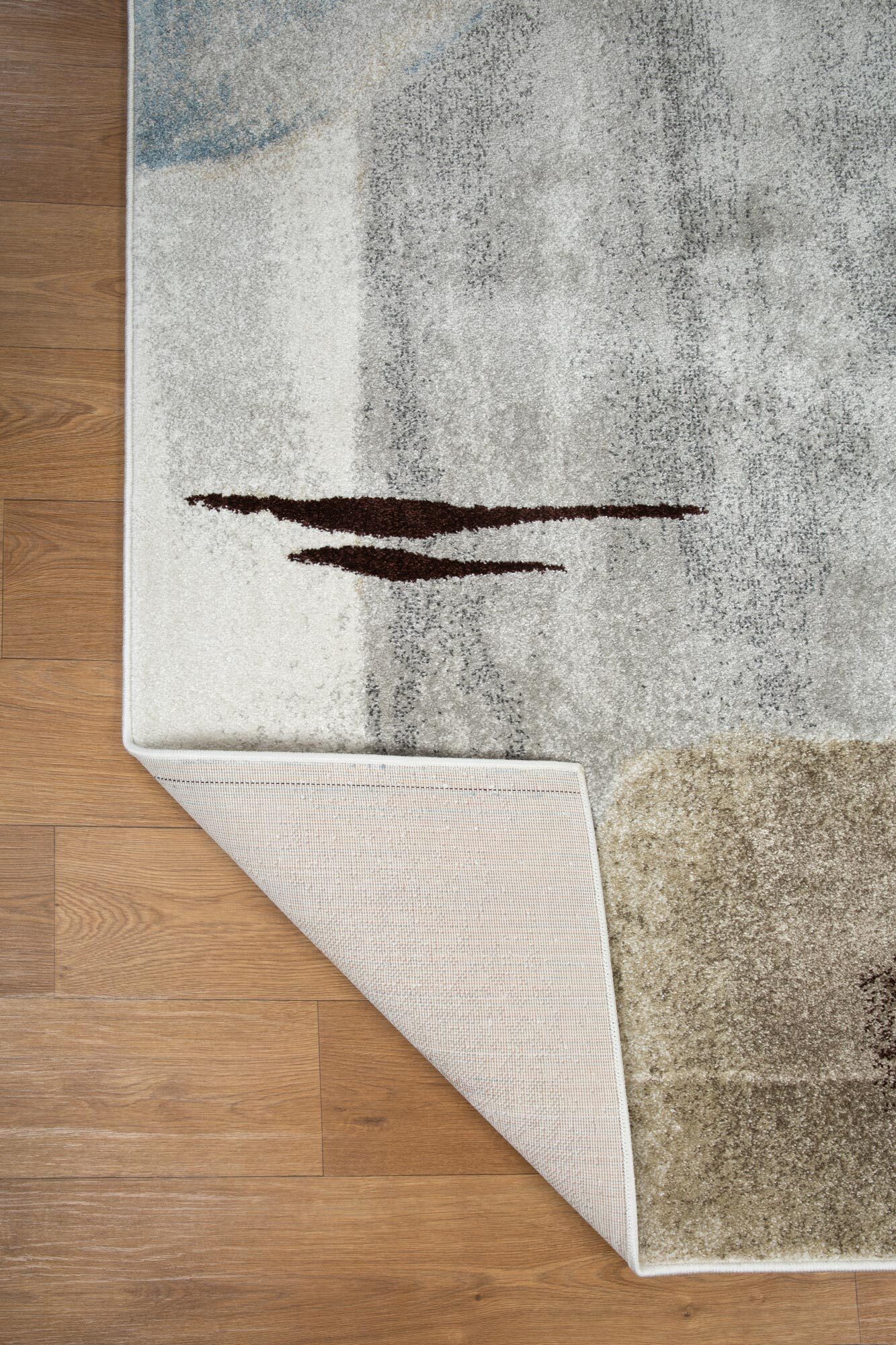 Vivid Contemporary Abstract Rug