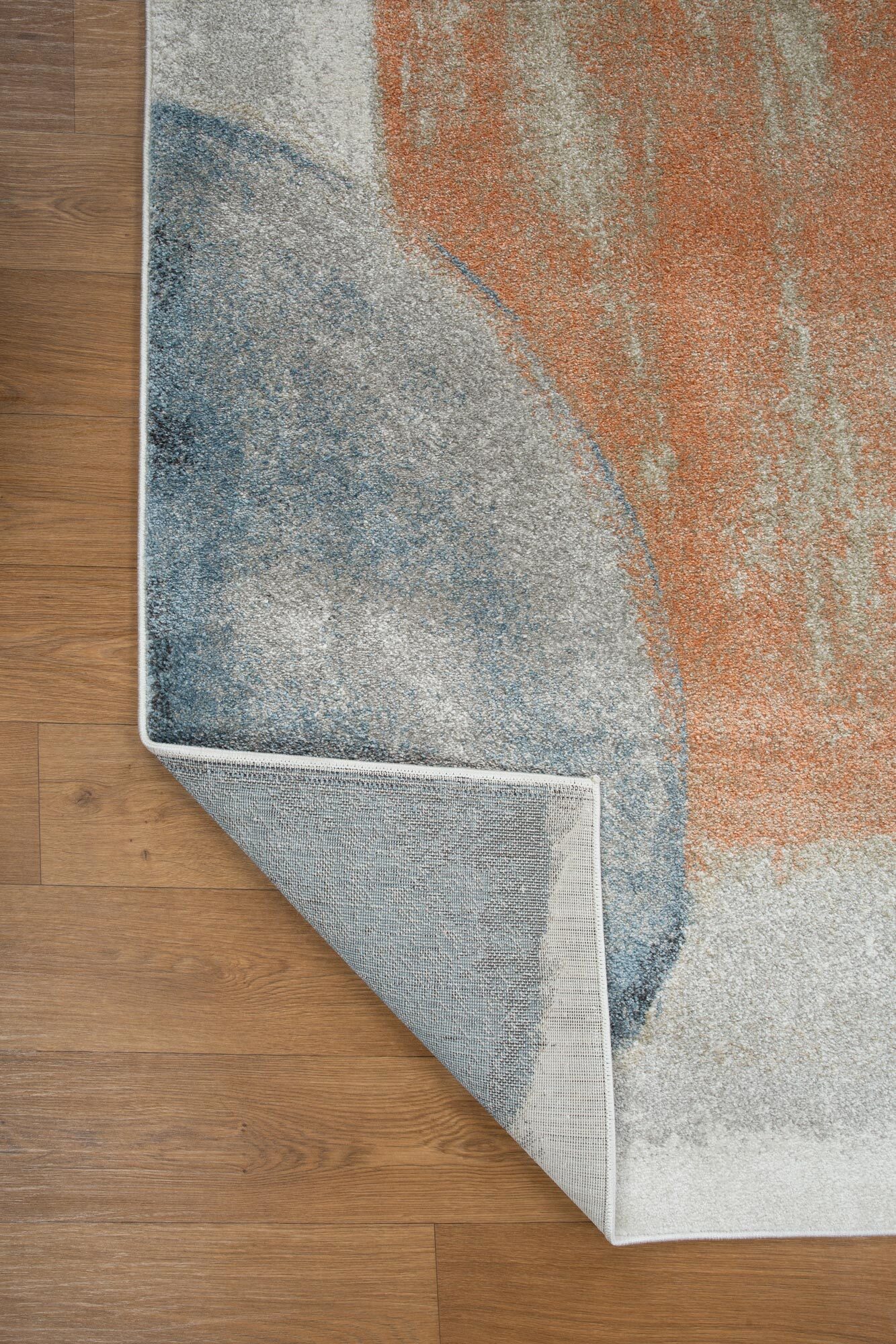 Vivid Contemporary Abstract Rug