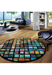 Adobe Modern Square Design Rug