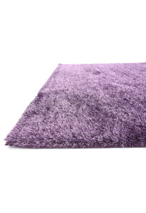 Dream Plain Violet Shaggy Rug