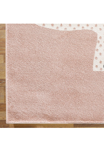 Kade Pink Elephant Kids Rug