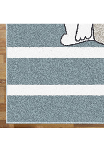 Kade Dog Blue Kids Rug