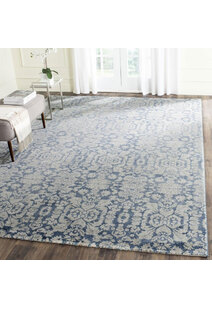 London Classic Blue Floral Rug