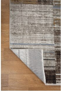 Lukas Contemporary Striped Rug