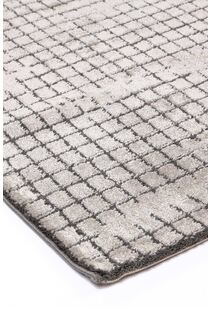 Lyla Grey Square Pattern Rug