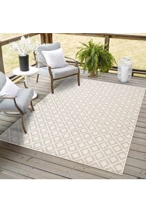 Mateo Geometric Flatweave Rug