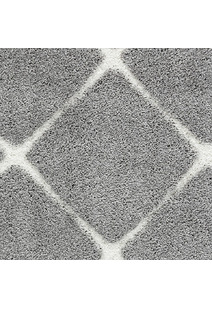 Oda Grey Diamond Pattern Rug