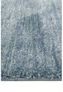 Pave Plain Modern Blue Rug