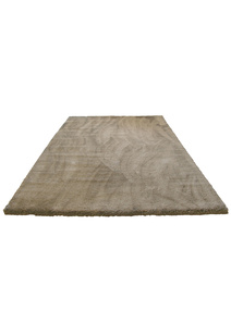 Soft Plain Brown Thick Shaggy Rug