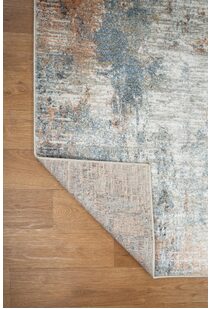 Vivid Contemporary Abstract Rug