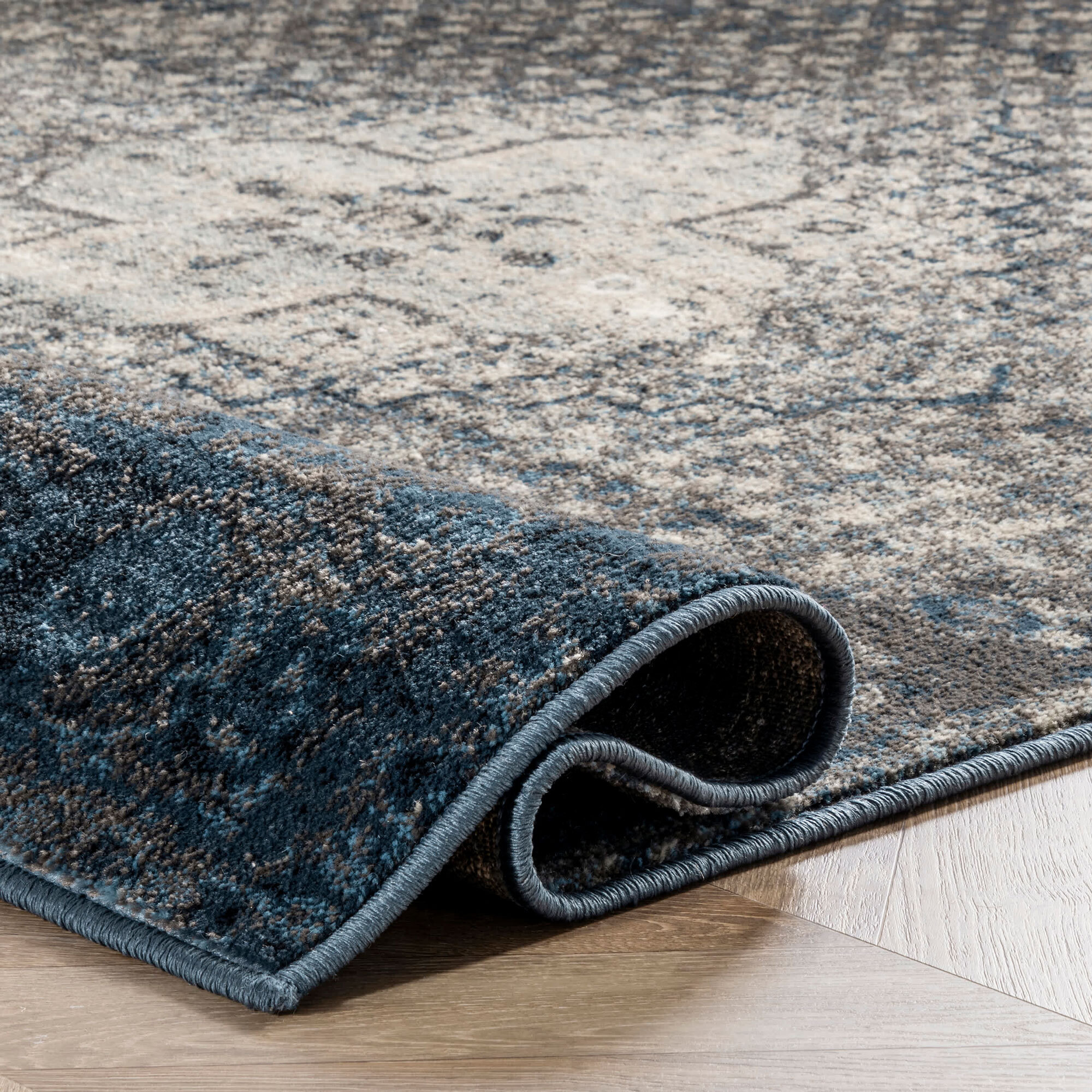 Ugo Overdyed Medallion Rug