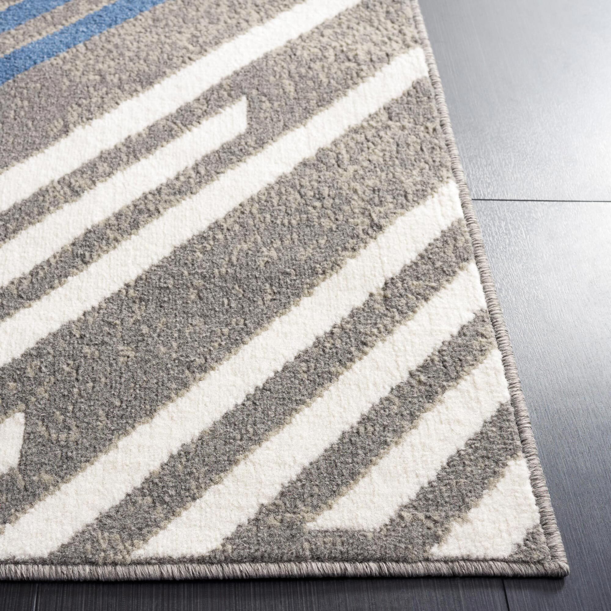 Alfa Modern Striped Rug