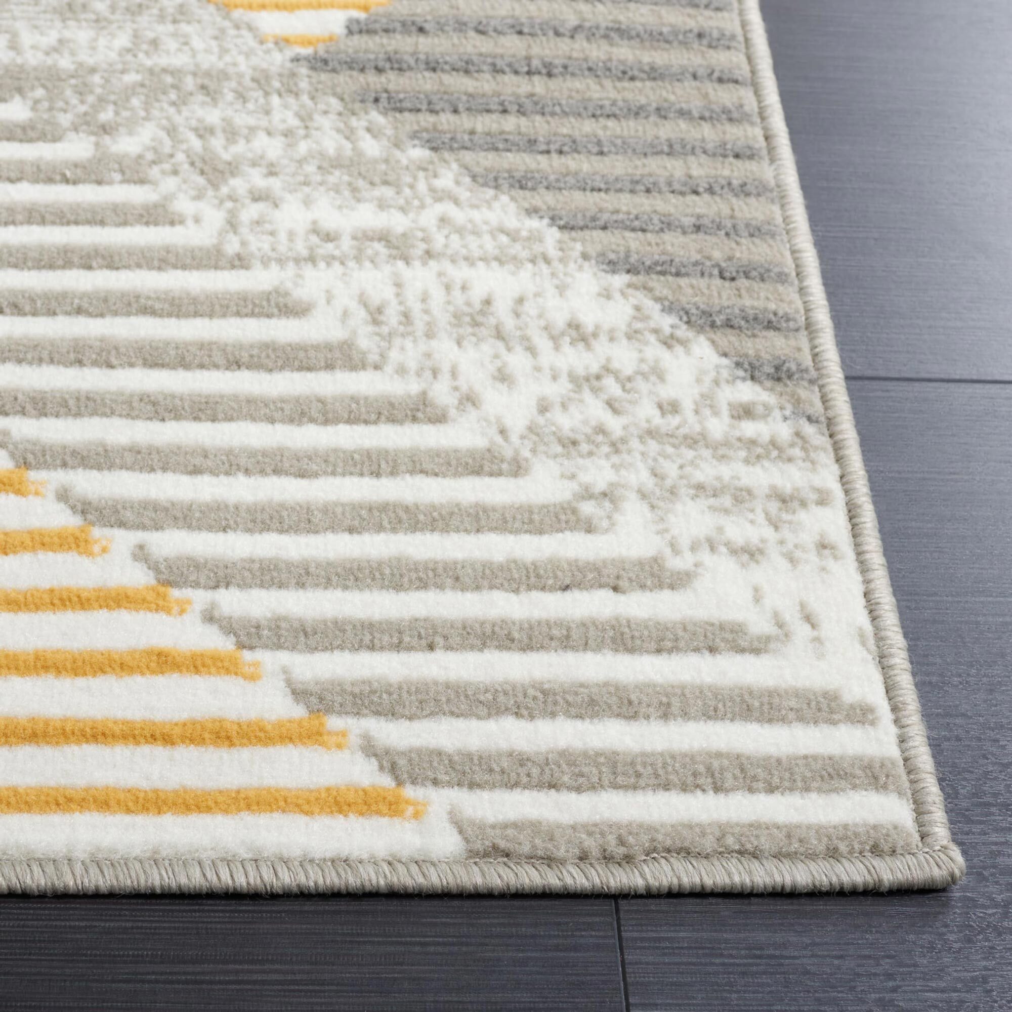 Alfa Geometric Abstract Rug