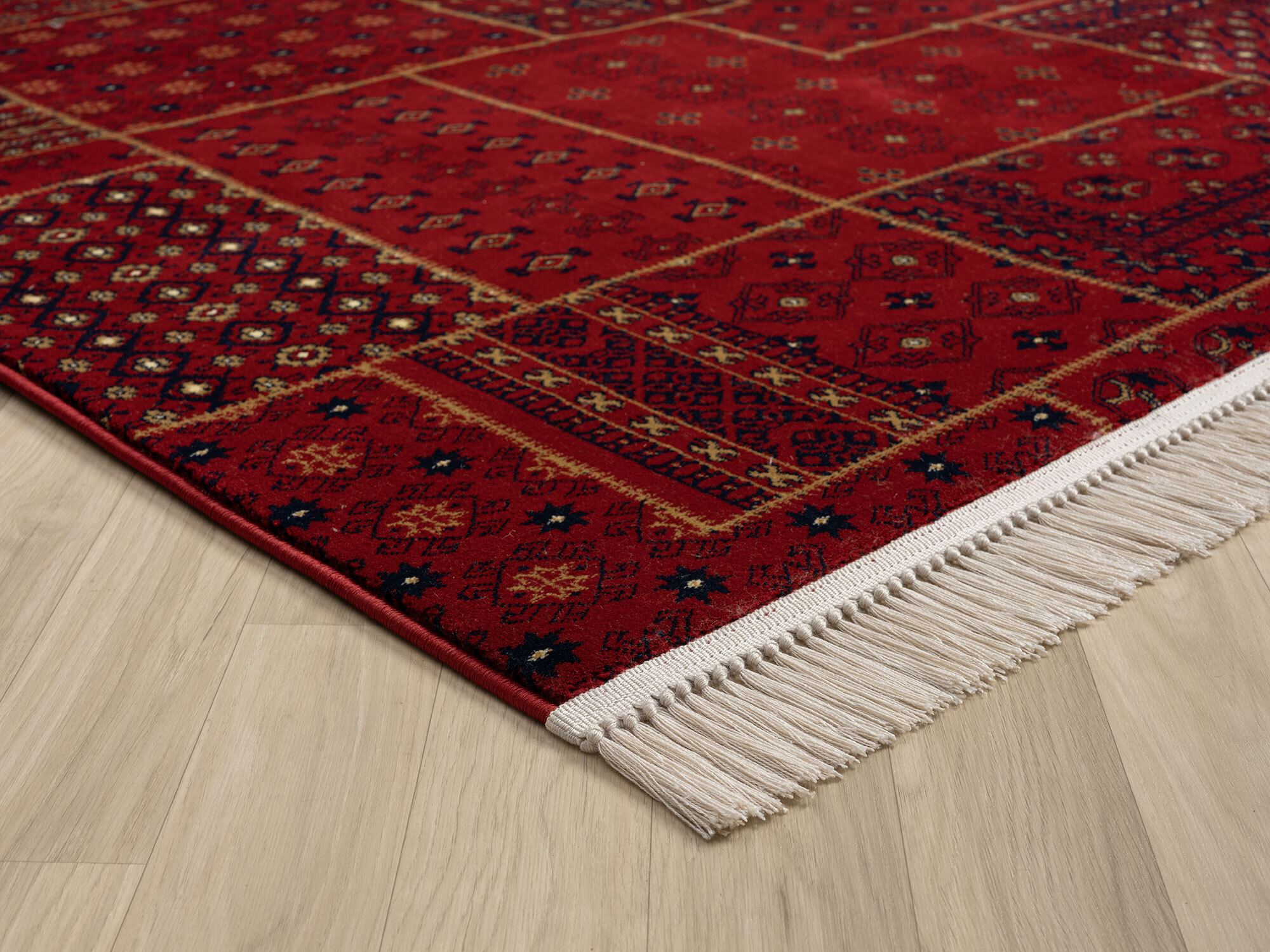 Turkomen Classic Patchwork Rug