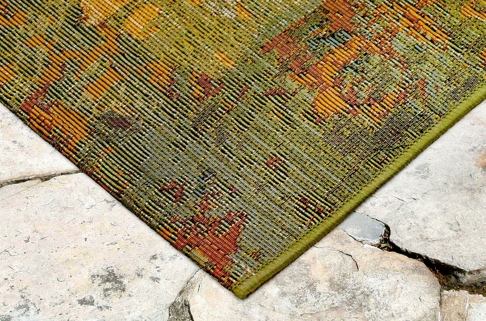 Aperto Transitional Green Rug