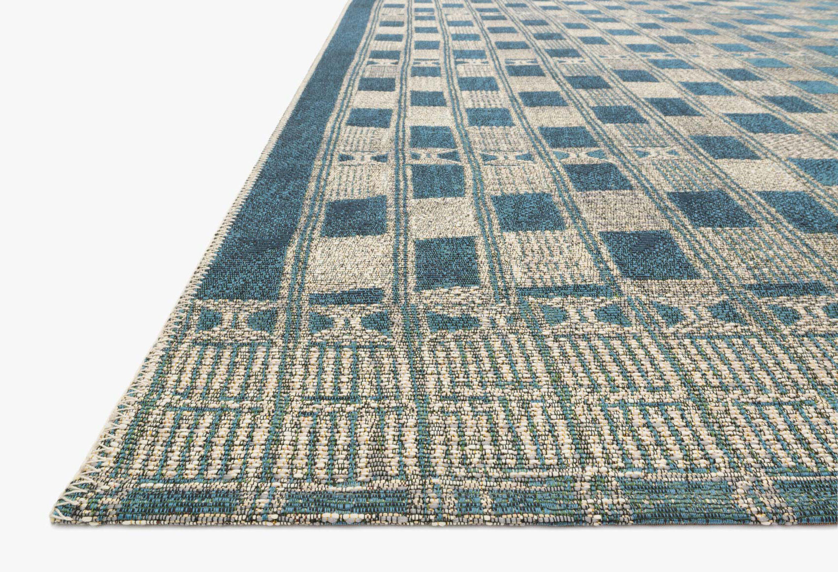 Aperto Geometric Flatweave Rug