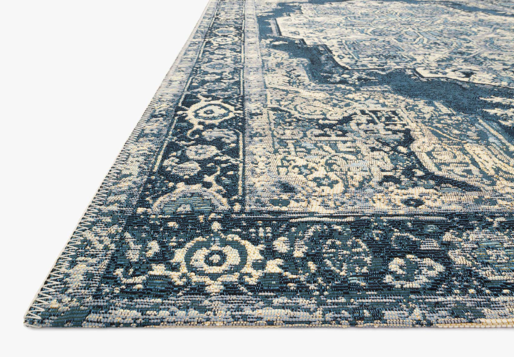 Aperto Blue Medallion Rug