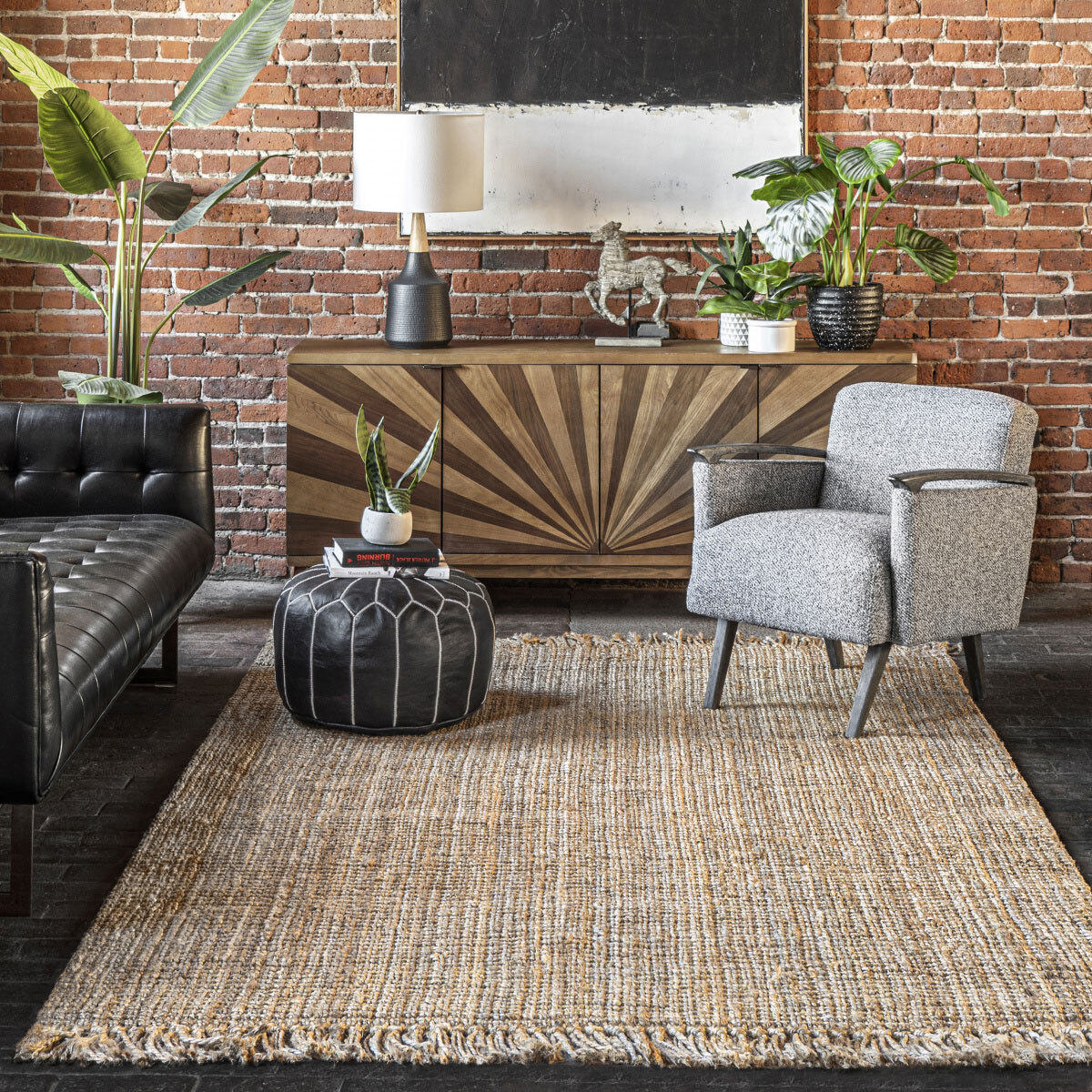 Jimmy Natural Jute Flatweave Rug