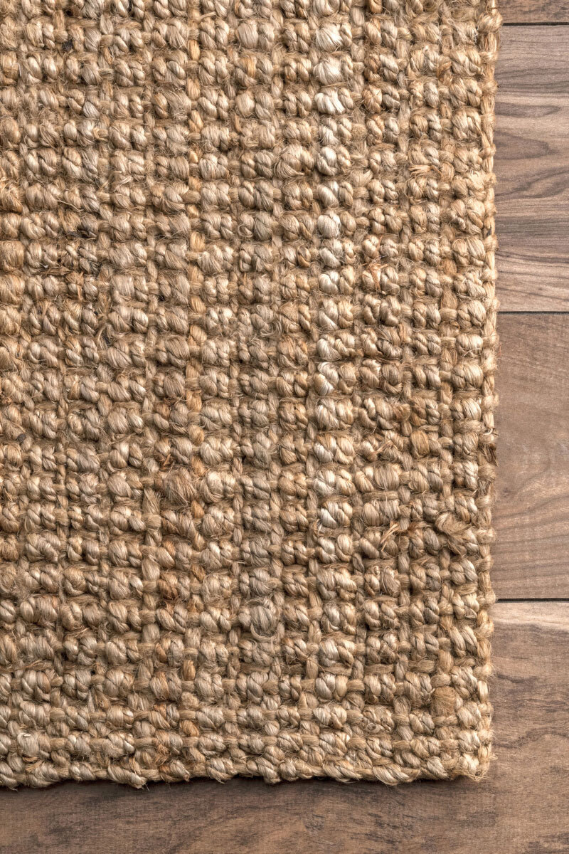 Jolly Hand Woven Jute Rug