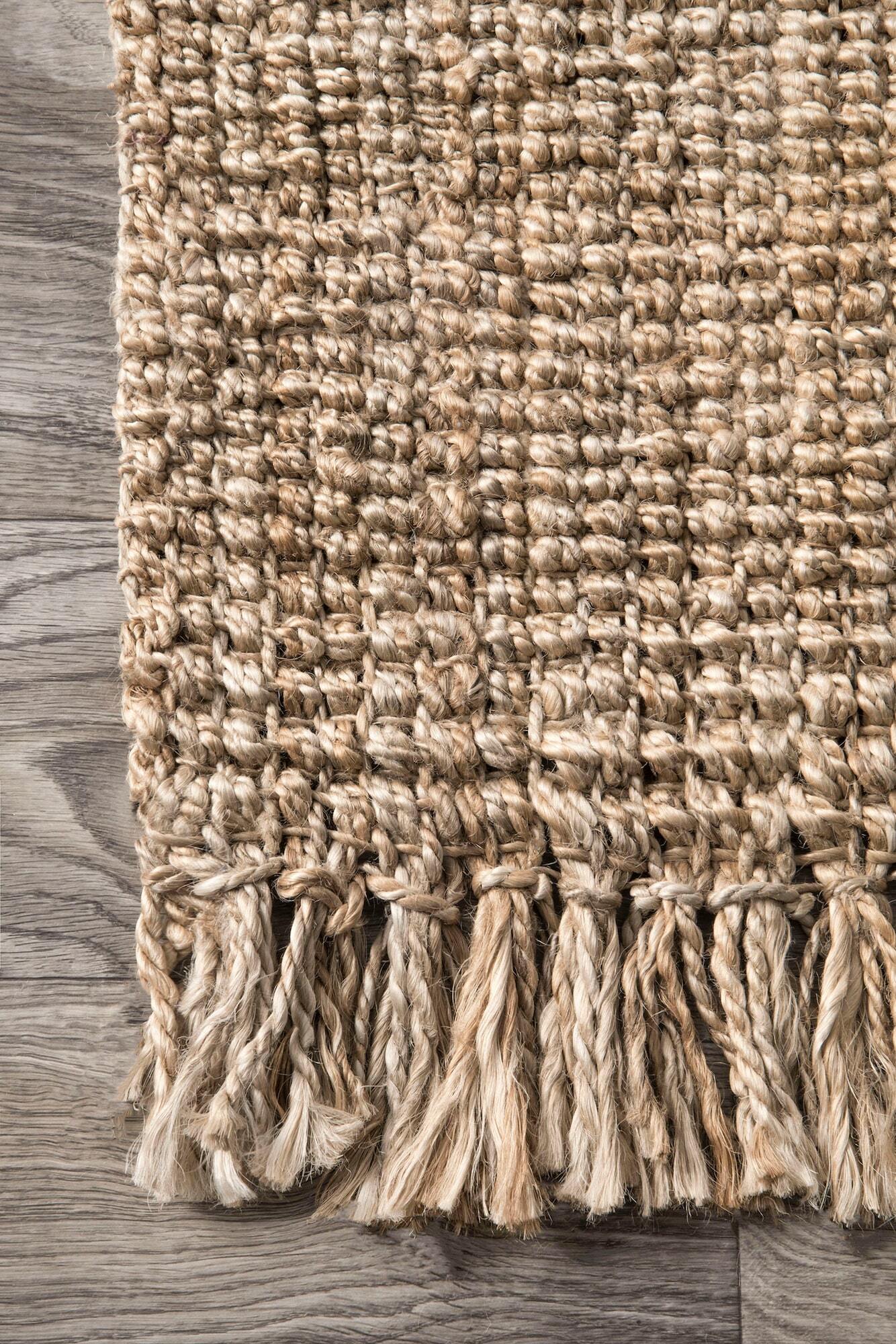 Chunky Jute Hand Woven Rug