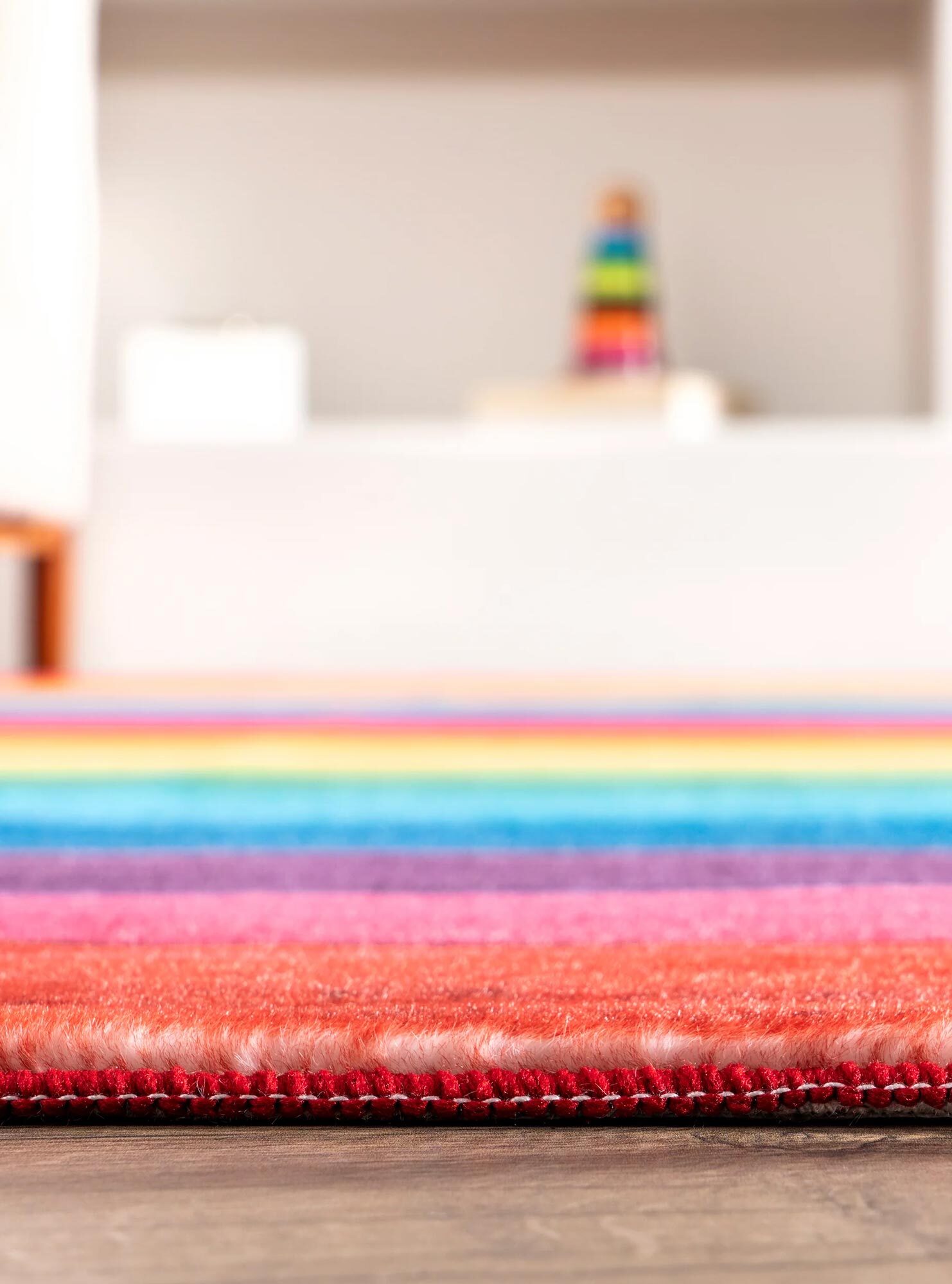 Funtime Kids Multi Striped Rug