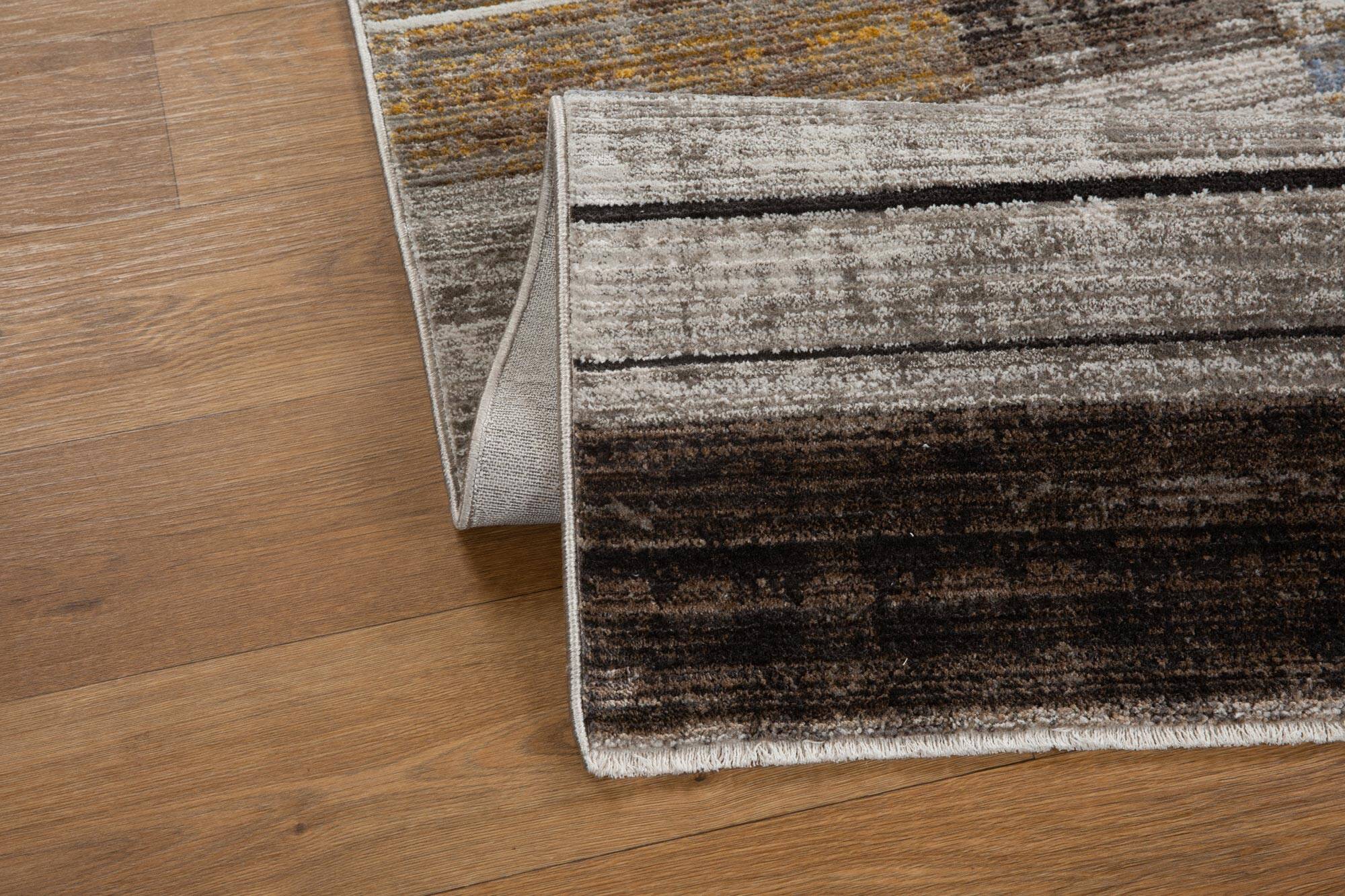 Lukas Contemporary Striped Rug