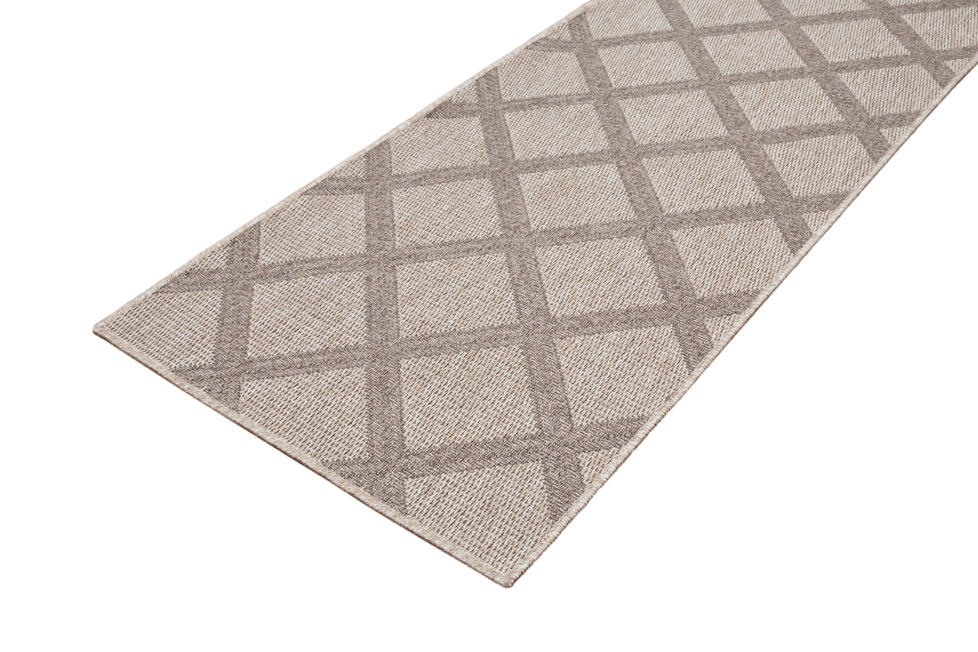 Mika Diamond Trellis Patio Rug