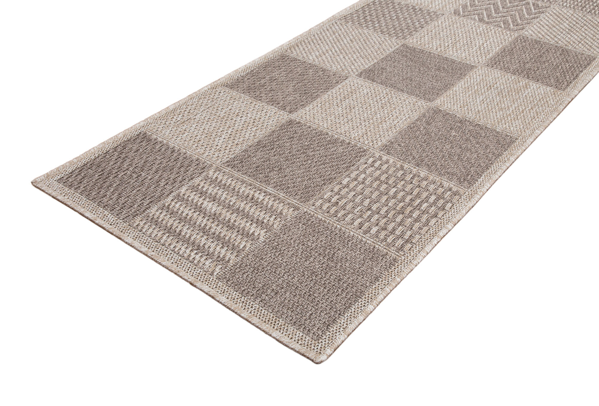 Mika Square Pattern Outdoor Rug