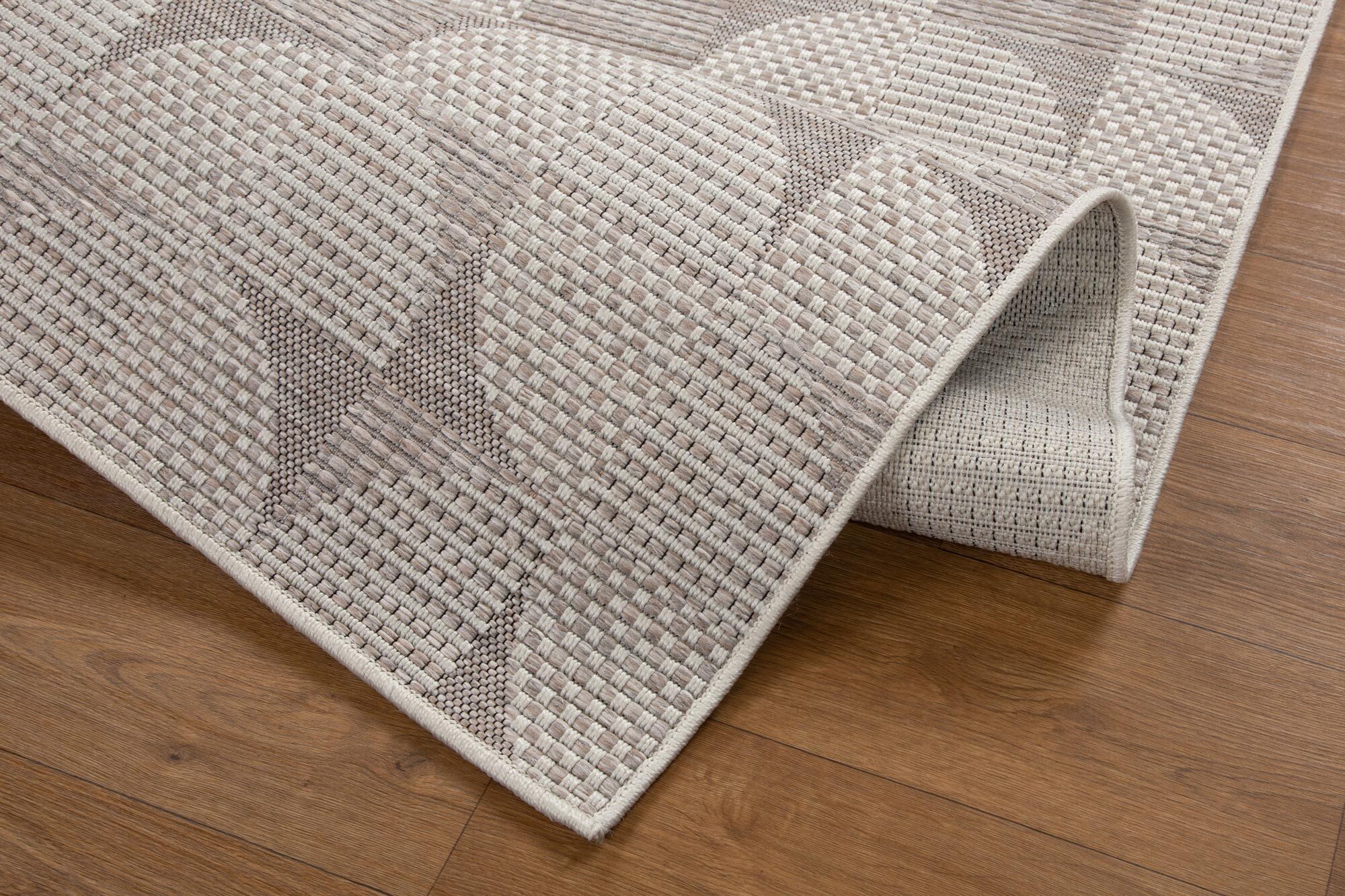 Mateo Geometric Flatweave Rug