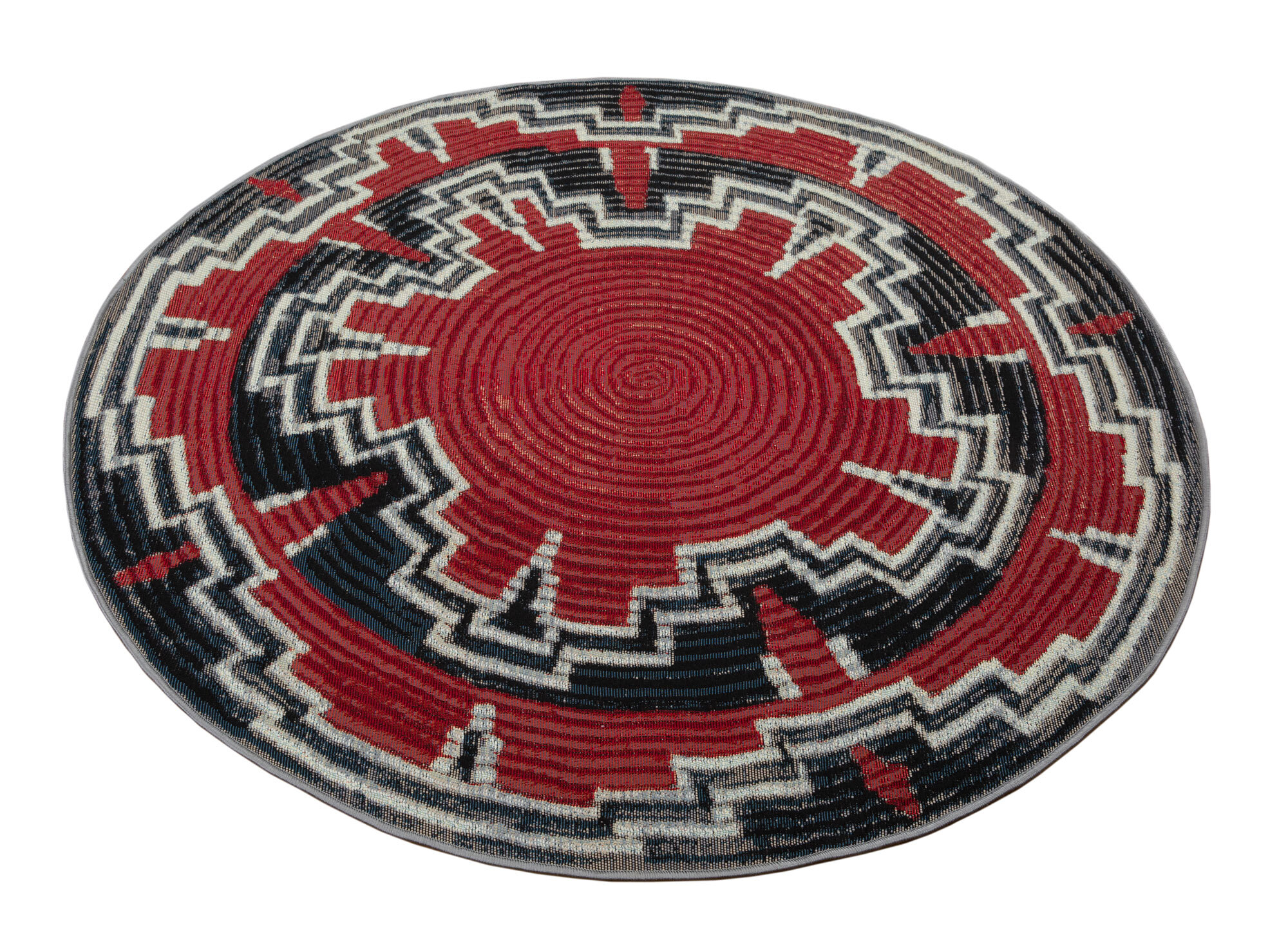 Mystique Round Tribal Rug