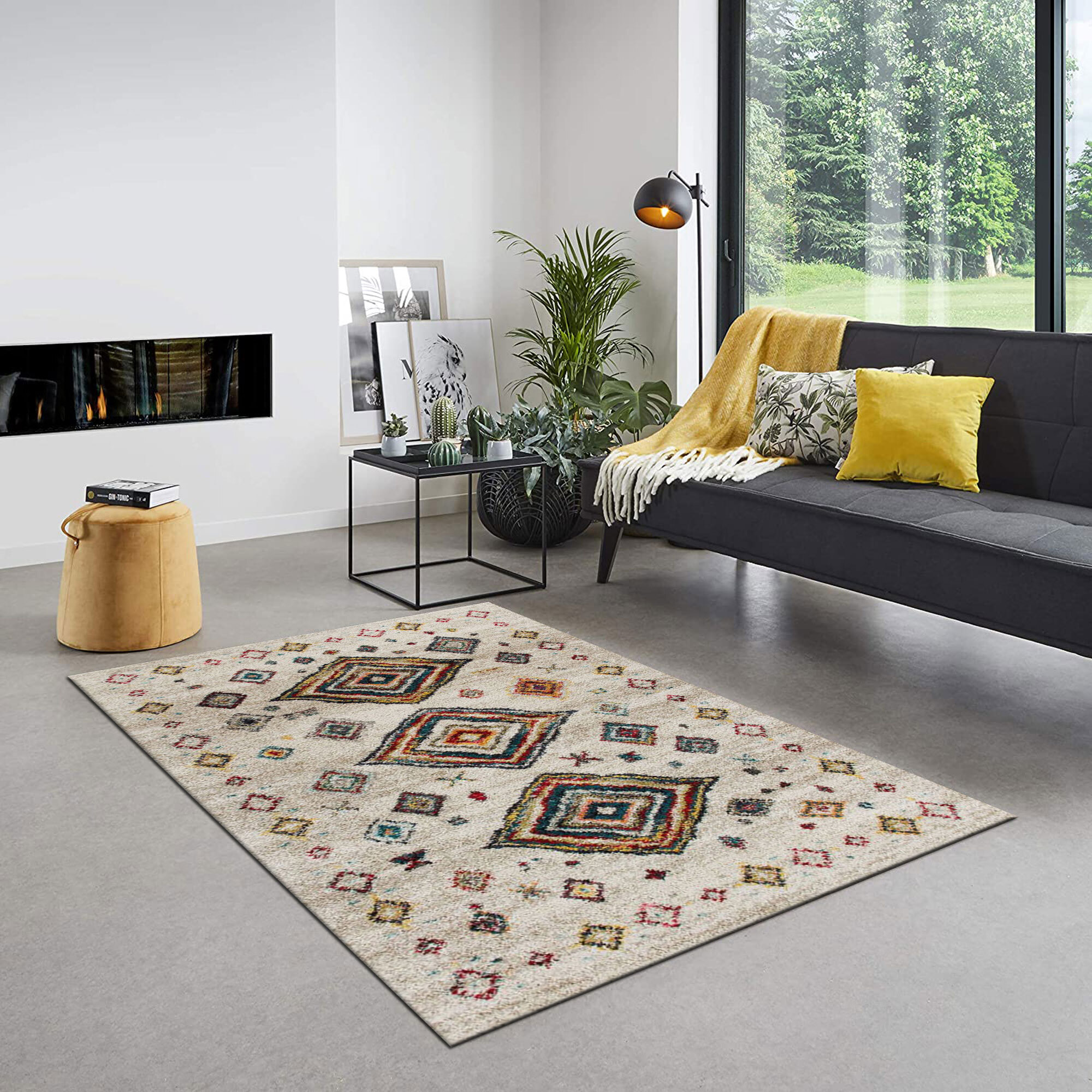 Nordic Diamond Moroccan Rug