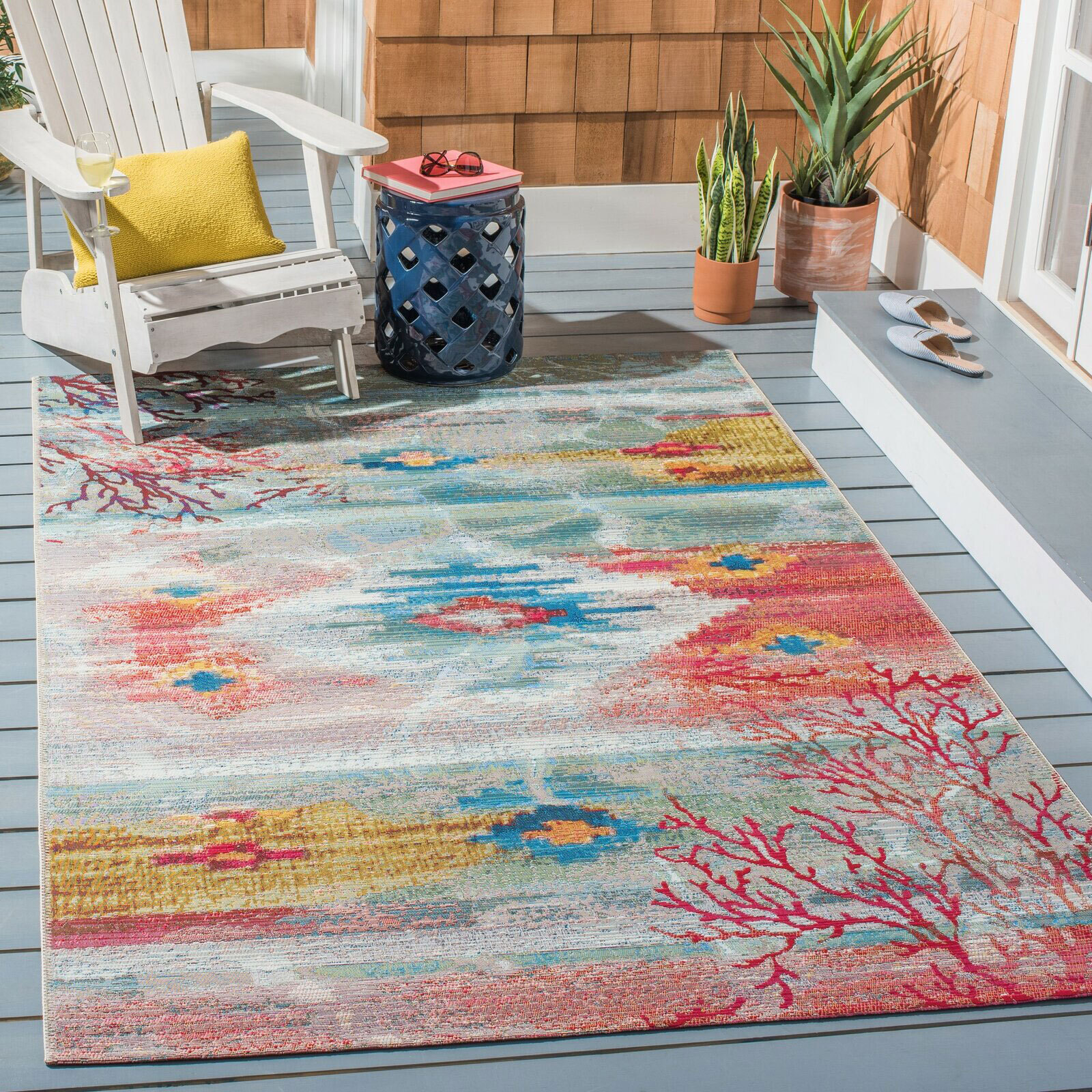 Sole Coral Indoor & Outdoor Rug