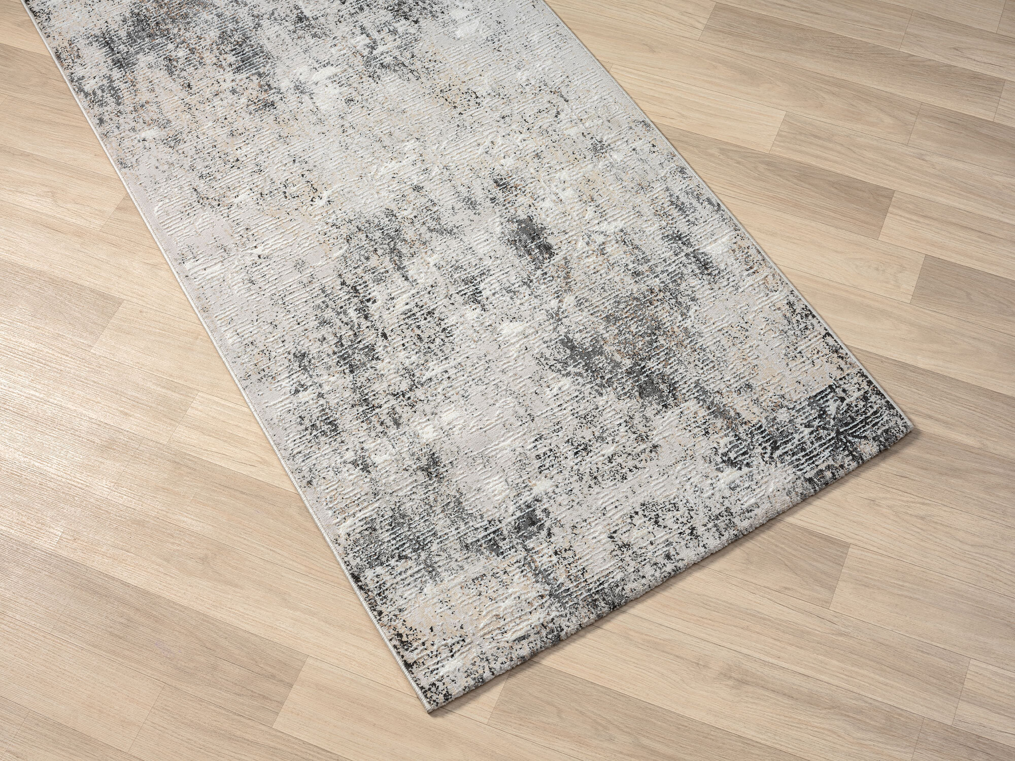 Vision Embossed Abstract Rug