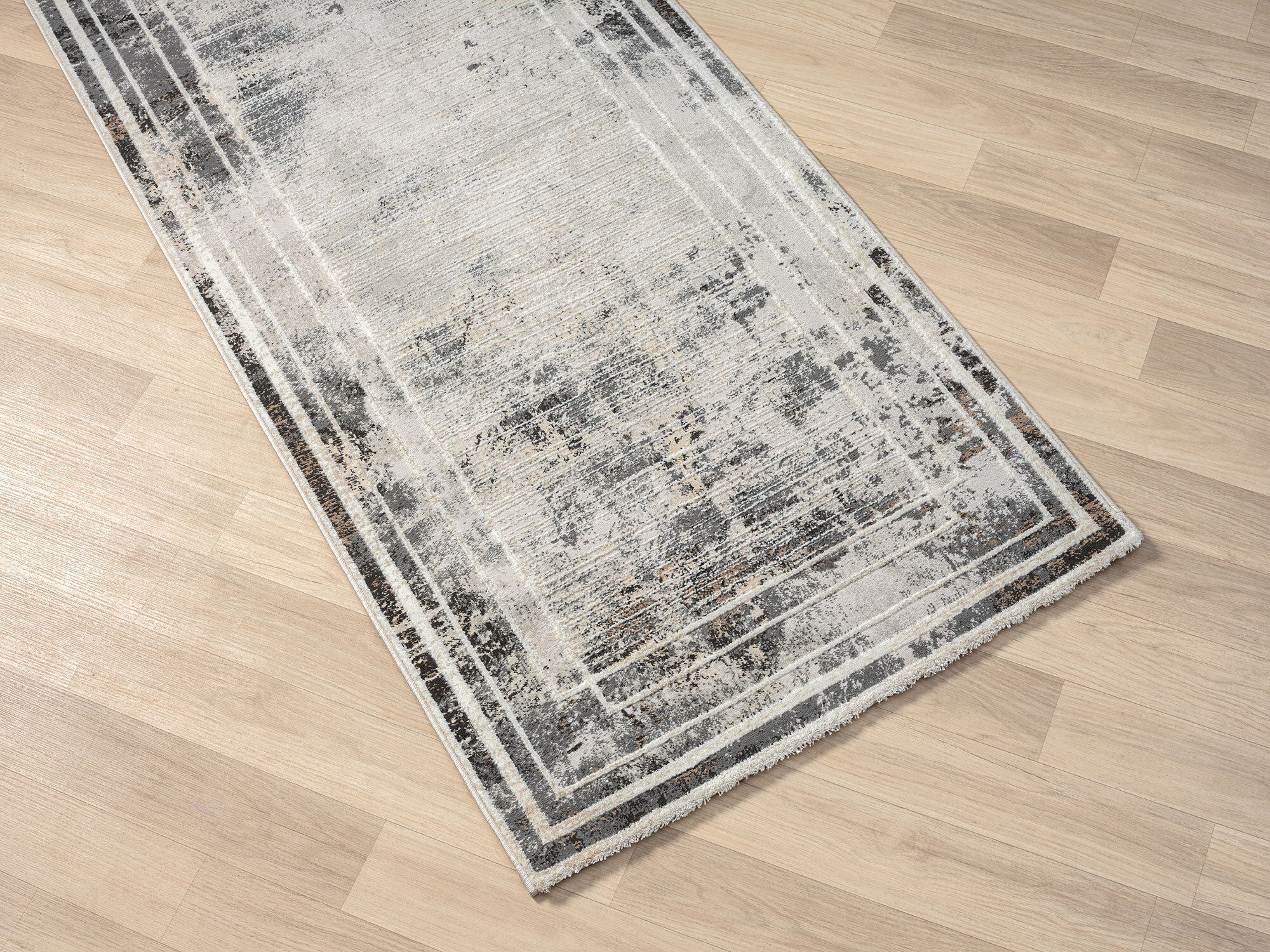 Vision Contemporary Border Rug