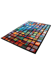 Adobe Modern Square Design Rug