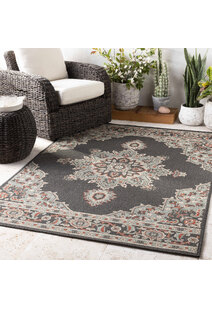 Ambient Brown Medallion Rug