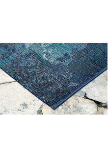 Aperto Transitional Blue Rug