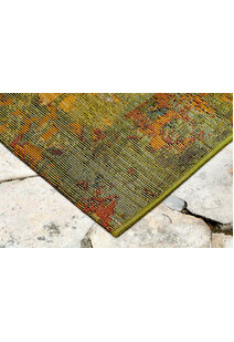 Aperto Transitional Green Rug