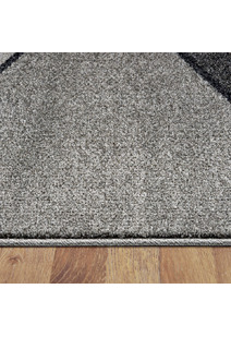 Aria Grey Modern Abstract Rug