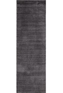 Austin Plain Charcoal Striped Rug