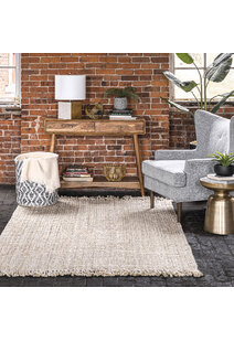 Jimmy Bleach Jute Flatweave Rug