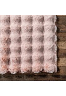 Bubble Plush Washable Rug