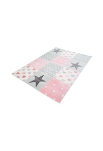 Candy Stars & Hearts Kids Rug