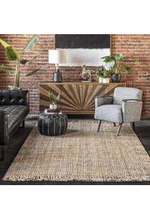 Jimmy Natural Jute Flatweave Rug