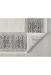 Fendi Geometric Border Rug