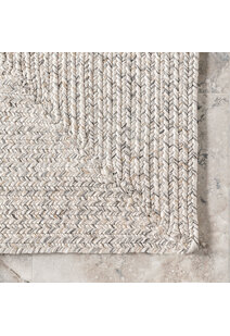 San Pietro Ivory Hand Braided Rug