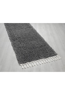 Joey Plain Anthracite Shaggy Rug