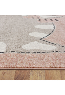 Kade Pink Kitty Cat Kids Rug